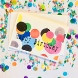 Happy Birthday Confetti Card