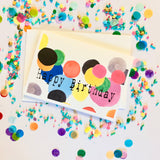Happy Birthday Confetti Card