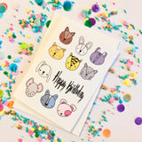 Animal Card Happy Birthday