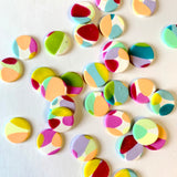 Earrings - Studs  - Large Round