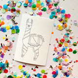 CHRISTMAS DIY Postcards - Colour them, Write on Them, Post Them!!