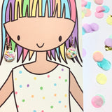 Best Friends Forever Jewellery Set- Dangle Earrings