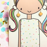 Best Friends Forever Jewellery Set- Dangle Earrings