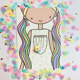 Jewellery Gift Set - DONUT NECKLACE & DANGLE EARRING SET