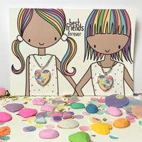 Best Friends Forever Jewellery Set- Matching Necklaces