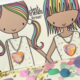 Best Friends Forever Jewellery Set- Matching Necklaces