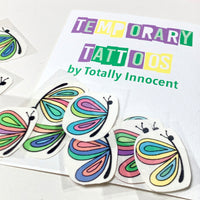 BUTTERFLY Temporary tattoos.FREE POST in Australia