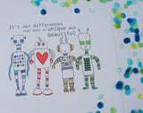 Illustration Print - Robots
