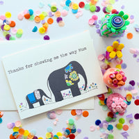 Mum Card- Elephant Love