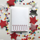Christmas Card-Candy Canes