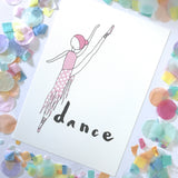 Illustration Print - Dancer