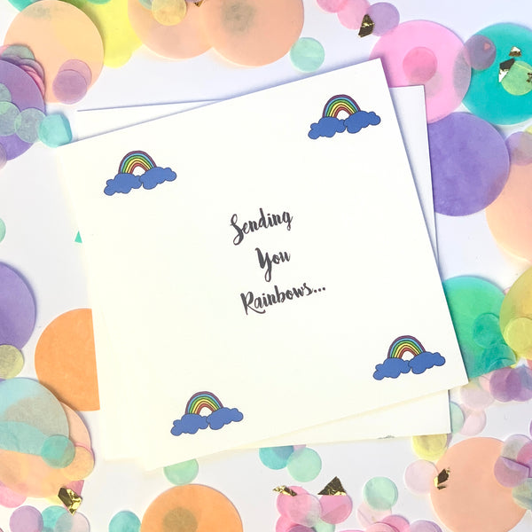 Sending You Rainbows Card