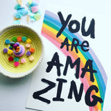 You Are Amazing Card