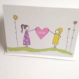 Mum Card - Love heart
